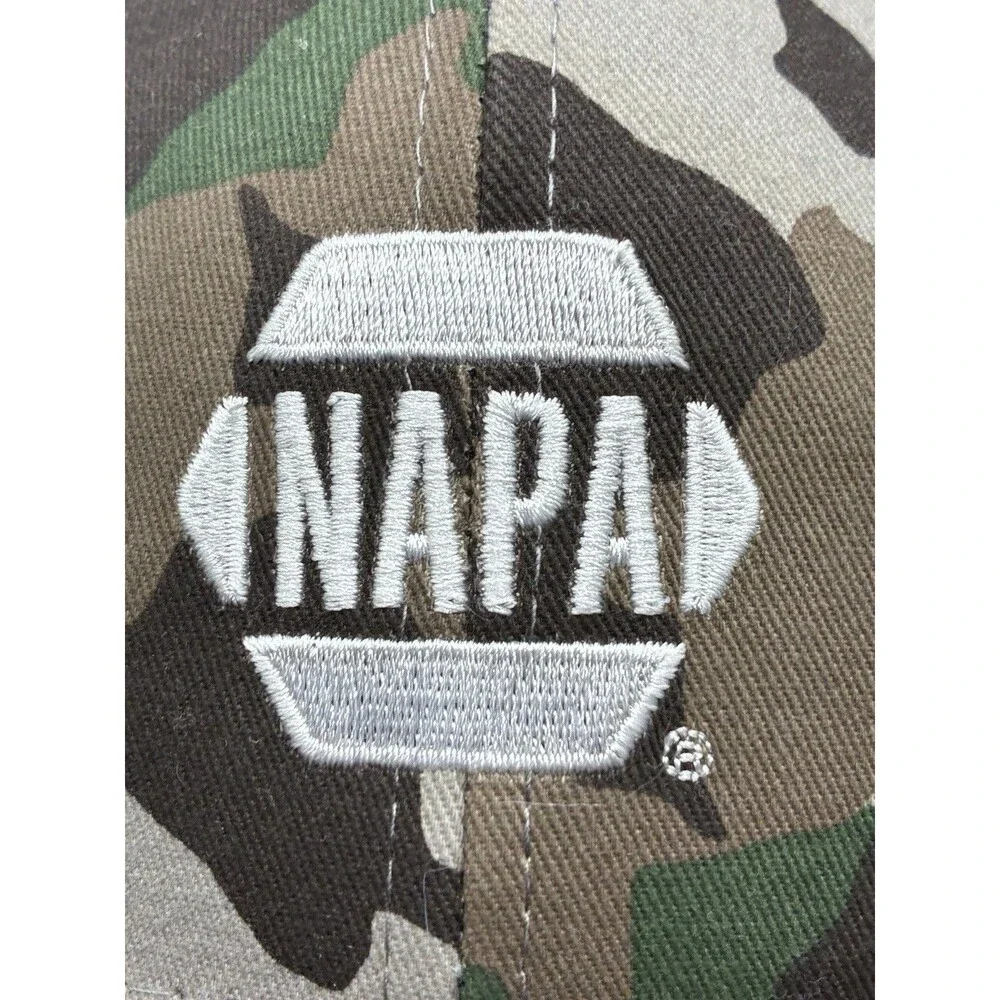 Camo Napa Auto Parts Hat One Size Fits All SnapBack